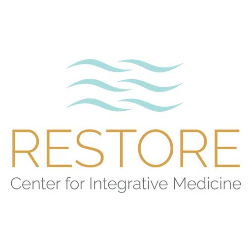 A logo of restore center for integrative medicine